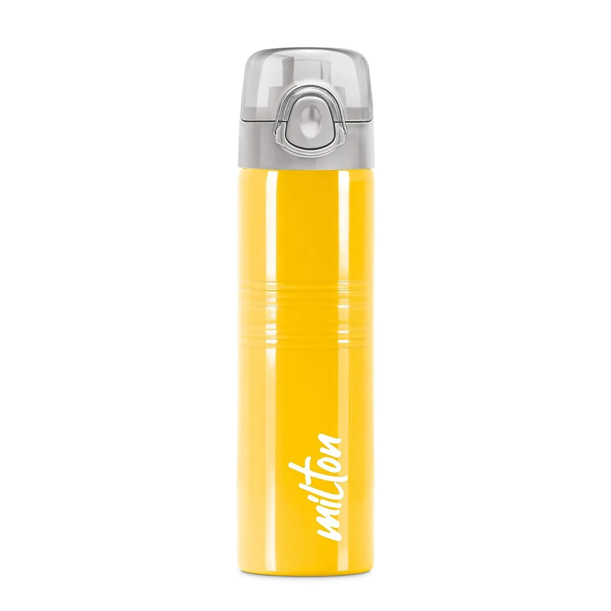 MILTON Vogue 750 Stainless Steel Water Bottle with One Touch Safety Lock, 750 ml