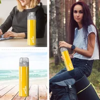 MILTON Vogue 750 Stainless Steel Water Bottle with One Touch Safety Lock, 750 ml