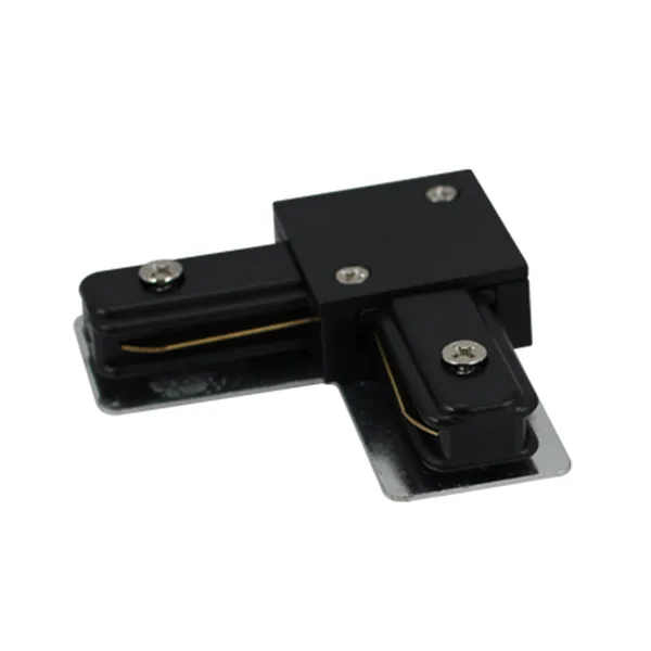 Tronic Black Tracklight Connector with 2 Wires