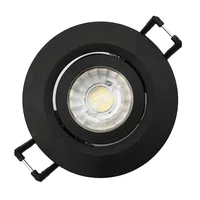Tronic Downlighter LED 3 Watts Black Colour