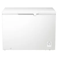 Hisense Chest Freezer 297L Multimode Function, Energy Saving, Spring-load Hinges, Defrost Drain, Handle, Aluminum, Super Freezer, Lock, White H395CF