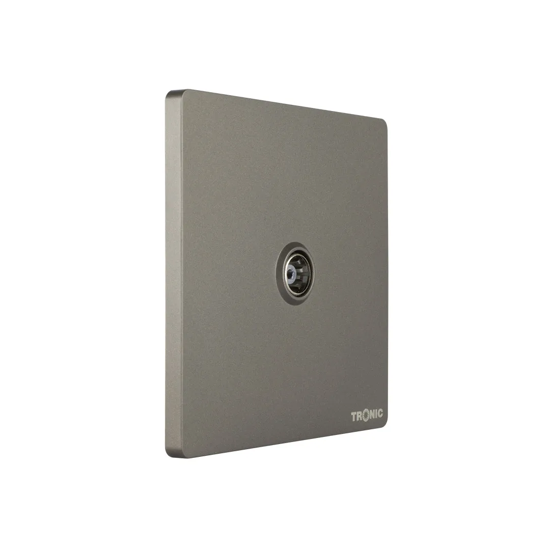 Tronic Grey - TV Socket