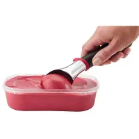 Tefal Ingenio Ice Cream Scoop 10 Inch Chromed Aluminum Premium Quality K2072214