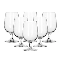 Ocean Wine Glass 6pcs Madison Water Goblet 425ml Fine Rim Stemware 3015R1502G0004