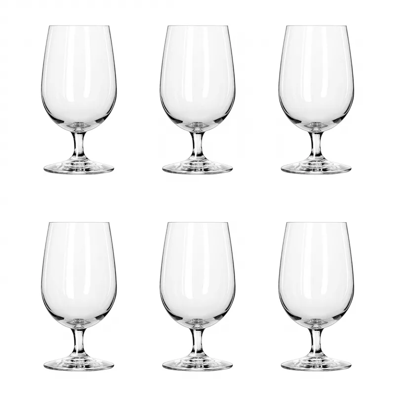 Ocean Wine Glass 6pcs Madison Water Goblet 425ml Fine Rim Stemware 3015R1502G0004
