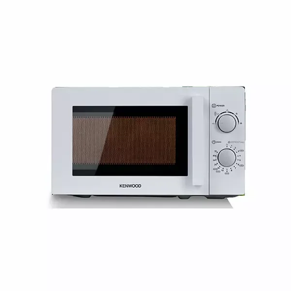 Kenwood Microwave 20l Manual 5 Power Levels 700w Mwm20.000wh - 35 Mins Timer Defrost Settings Glass Turntable 25.5Cm Pull Handle Door