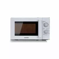 Kenwood Microwave 20l Manual 5 Power Levels 700w Mwm20.000wh - 35 Mins Timer Defrost Settings Glass Turntable 25.5Cm Pull Handle Door