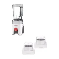 Moulinex Kitchen Blender 500W 1.75L The Genuine with 2 Mills, One Speed & Pulse Function LM242B28 (France)