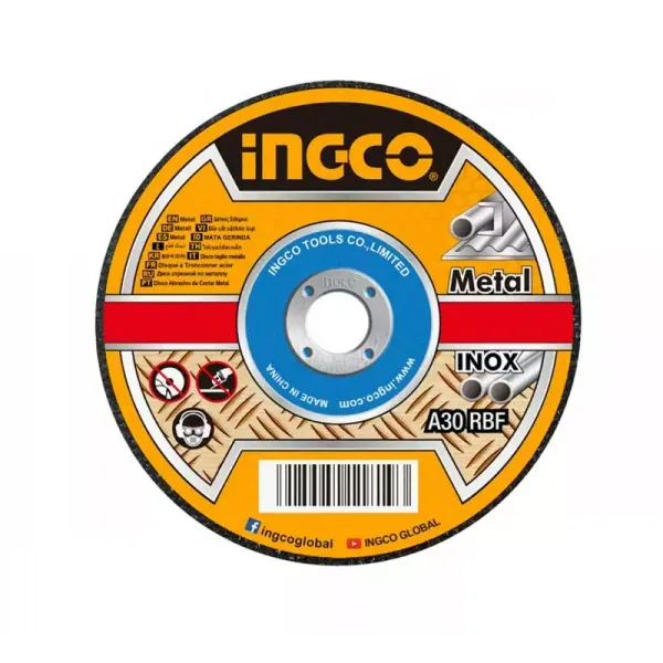 Ingco Abrasive Metal Grinding Disc 180mm/7" MGD601801