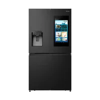 Hisense Refrigerator 536L French Door, LED Screen, WiFi, Triple Zone Inverter, Antibacterial Interior H750FSB-IDLS