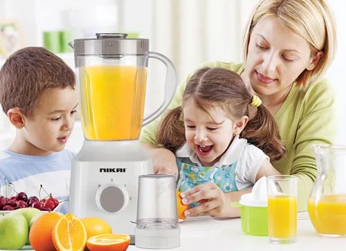 Nikai Blender 1.5l with Dry Grinder 300w Nb1700t3 Unbreakable Jar Stainless Steel Blades 2 Speeds With Pulse