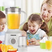 Nikai Blender 1.5l with Dry Grinder 300w Nb1700t3 Unbreakable Jar Stainless Steel Blades 2 Speeds With Pulse