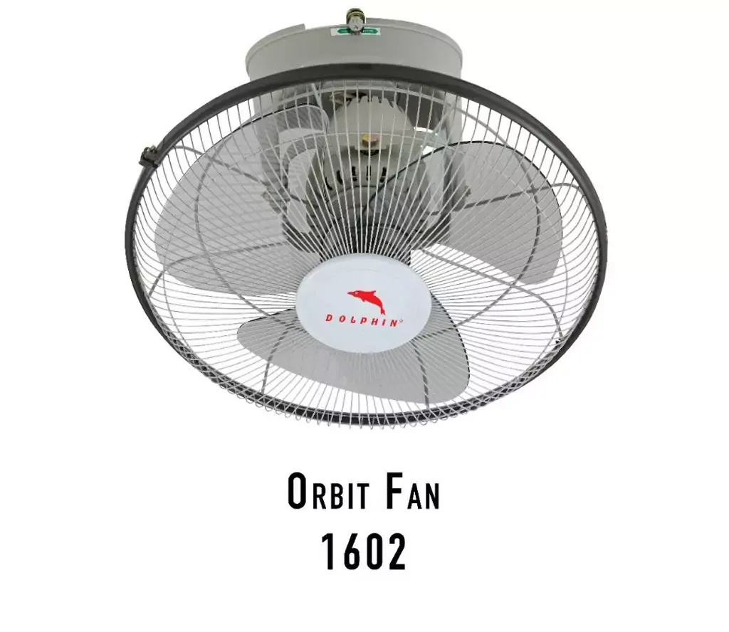 Dolphin Orbit Fan Plastic 16" 50W 1602