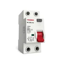 Tronic Double Pole 100Amps 300Mega Amps RCCB
