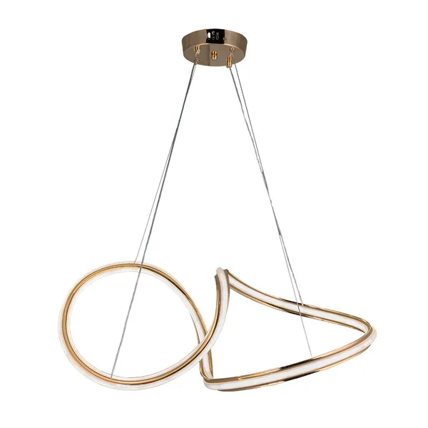Tronic Golden Twin Curve Pendant Light - 100W LED