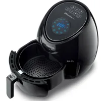 Kenwood Airfryer 3.8l Digital Touch Screen 4 in 1 Fry, Grill, Roast and Bake 1500w Hfp30.000bk - 60 Mins Timer With Rosting Function Adjustable Temperature Touch Screen Display Auto Shut Off
