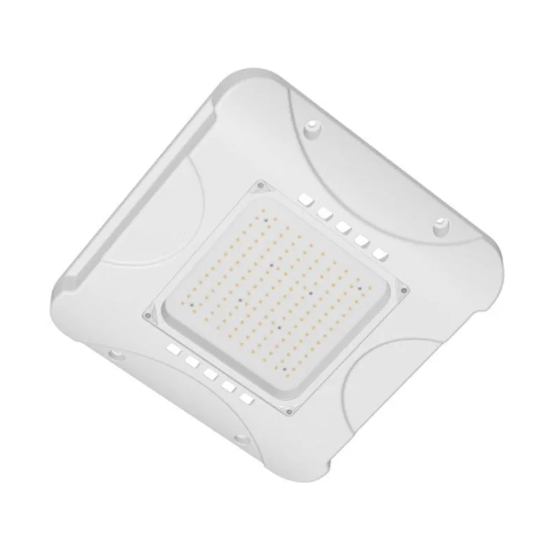 Tronic 100W LED Canopy Light - Durable Outdoor Ceiling Fixture (White)