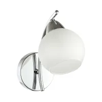 Tronic Silver & White Wall Lamp