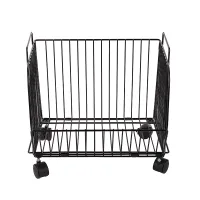 Nadstar Storage Rack Stainless Steel 3 Layers with Wheels Kitchen Standing Storage Rack HP22-029H