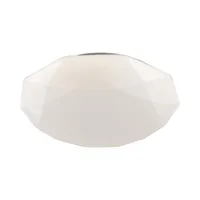 Tronic White Crystal Diamond Geometric Tri Colour LED Light