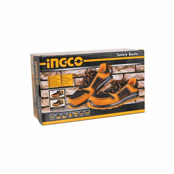 Ingco Safety Boots Breathable with Steel Toe Cap SSH81SB