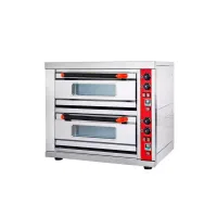 Commercial Kitchen Equipment Commercial Electric Oven 2 Deck 2 Tray, 220V, 50Hz, 1 Phase, 6.4kW, HGB-202D