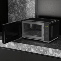 Hisense Digital Microwave Oven 20L 700W with Child Safety Lock, 11 Power Levels, Black H20MOBS15