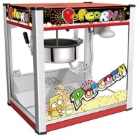 Commercial Electric Popcorn Machine, 16oz High-Capacity Professional Popper, Industrial 2.34kW Theater-Style Popcorn Maker HP-16A
