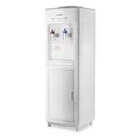 Decakila Water Dispenser 2 Taps Top Load with Cabinet Kewf002b hot and cold compressor cooling aniti spill system anti bacteria