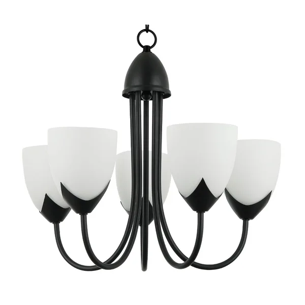 Tronic 5-Light Pendant Lamp Classic Chandelier Style