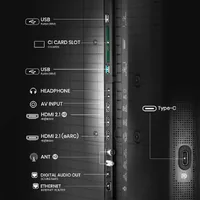 Hisense 75" UHD 4K Smart Quantum ULED TV with Mini LED Pro Panel, Dolby Atmos, DTS Virtual X, VIDAA OS 75U8Q