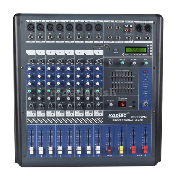 Kodtec Power Mixer 12 Channels KT-1230PM