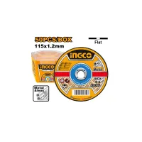 Ingco 50pcs Abrasive Metal Cutting Disc Set 115x1.2x22.2mm MCD1211550
