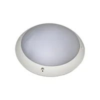 Tronic Bulkhead Outdoor Light with Bayer Polycarbonate White 600A1