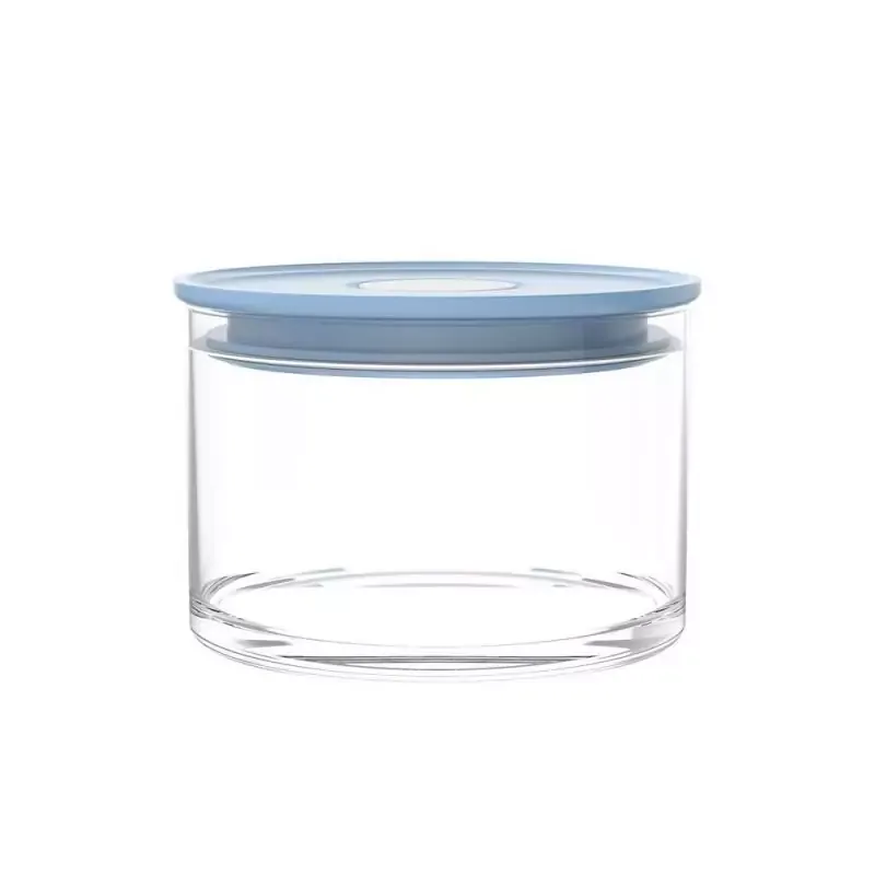 Ocean Norma Glass Jar Soft Blue 385ml 5B23314G0001