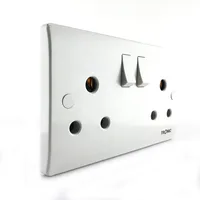 Tronic Twin Switch Socket 15A