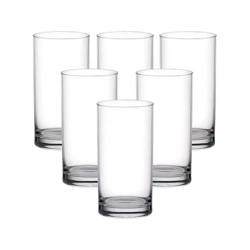 Ocean Glass 6pcs Fin Line Hi Ball 280ml Drink Tumbler 1B01210