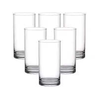 Ocean Glass 6pcs Fin Line Hi Ball 280ml Drink Tumbler 1B01210