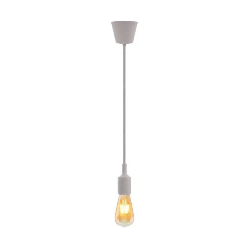 Tronic Hanging E27(Screw) Pendant Holder - White