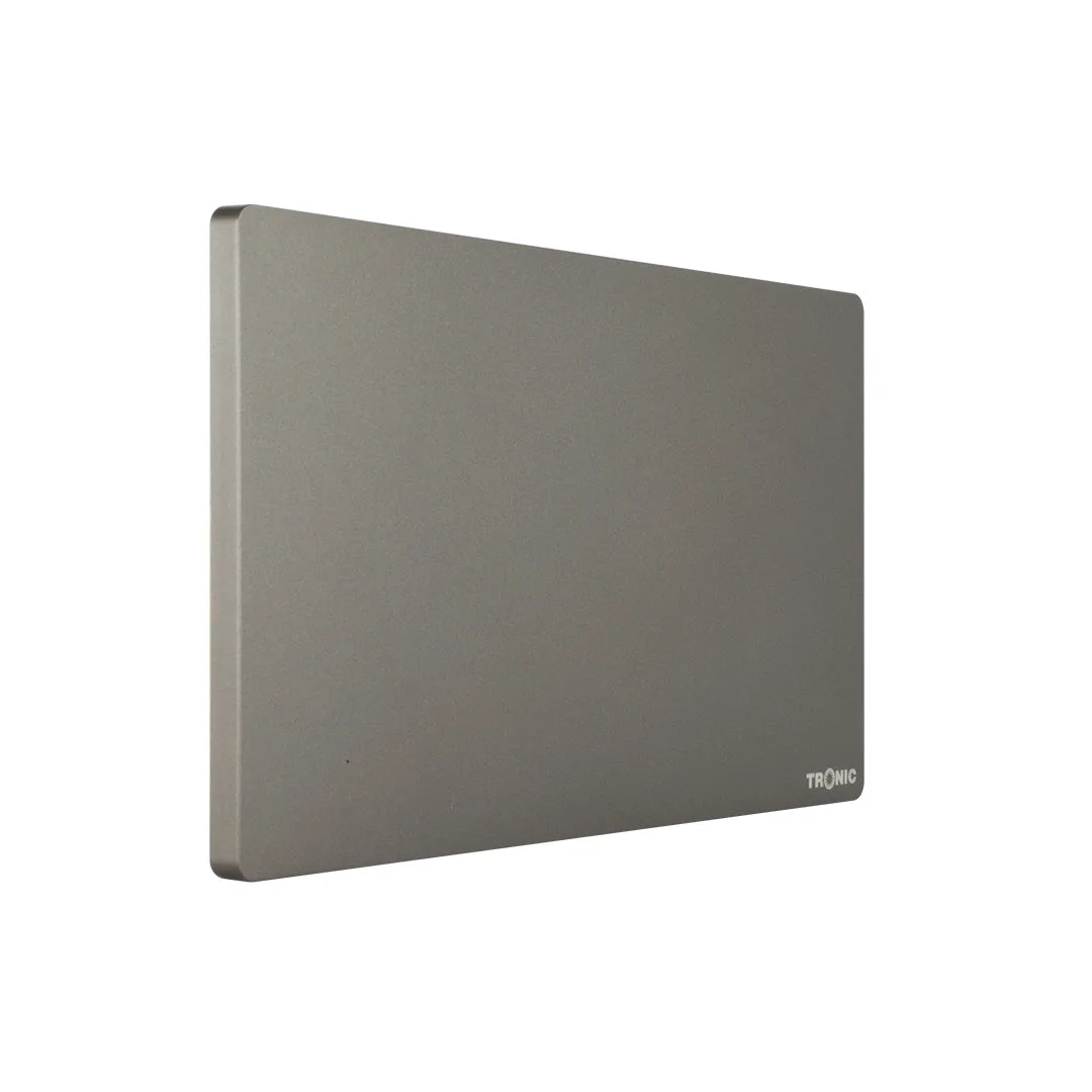 Tronic Grey - Twin Blank Plate