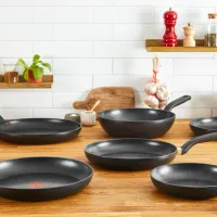 Tefal Total Wokpan 28cm Non Electric G1521944 aluminium material heat indicator thermo signal titanium coating
