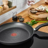 Tefal Total Wokpan 28cm Non Electric G1521944 aluminium material heat indicator thermo signal titanium coating