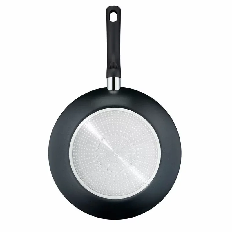 Tefal Total Wokpan 28cm Non Electric G1521944 aluminium material heat indicator thermo signal titanium coating