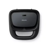 Philips Sandwich Panini Maker 3000 Series 750W with Nonstick Grill Plates, On/Off Switch HD2330/90