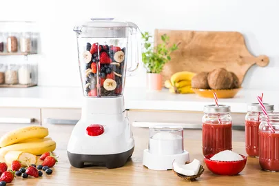 Moulinex Blender 2L 700W Removable Blades, Grinder Accessory, Perfect Texture, Generous Jar Capacity, Measuring Cup LM207128