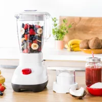 Moulinex Blender 2L 700W Removable Blades, Grinder Accessory, Perfect Texture, Generous Jar Capacity, Measuring Cup LM207128