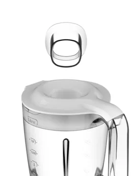 Moulinex Blender 2L 700W Removable Blades, Grinder Accessory, Perfect Texture, Generous Jar Capacity, Measuring Cup LM207128
