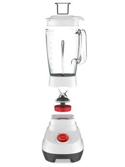 Moulinex Blender 2L 700W Removable Blades, Grinder Accessory, Perfect Texture, Generous Jar Capacity, Measuring Cup LM207128