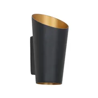 Tronic Black Wall Light