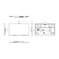Hisense 65" LED UHD 4K Smart Touch Interactive Digital Display Board with 8GB RAM, 128GB Storage, Android OS, Cam & Mic 65WM6FE